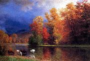 Albert Bierstadt On_the_Sac oil painting artist
